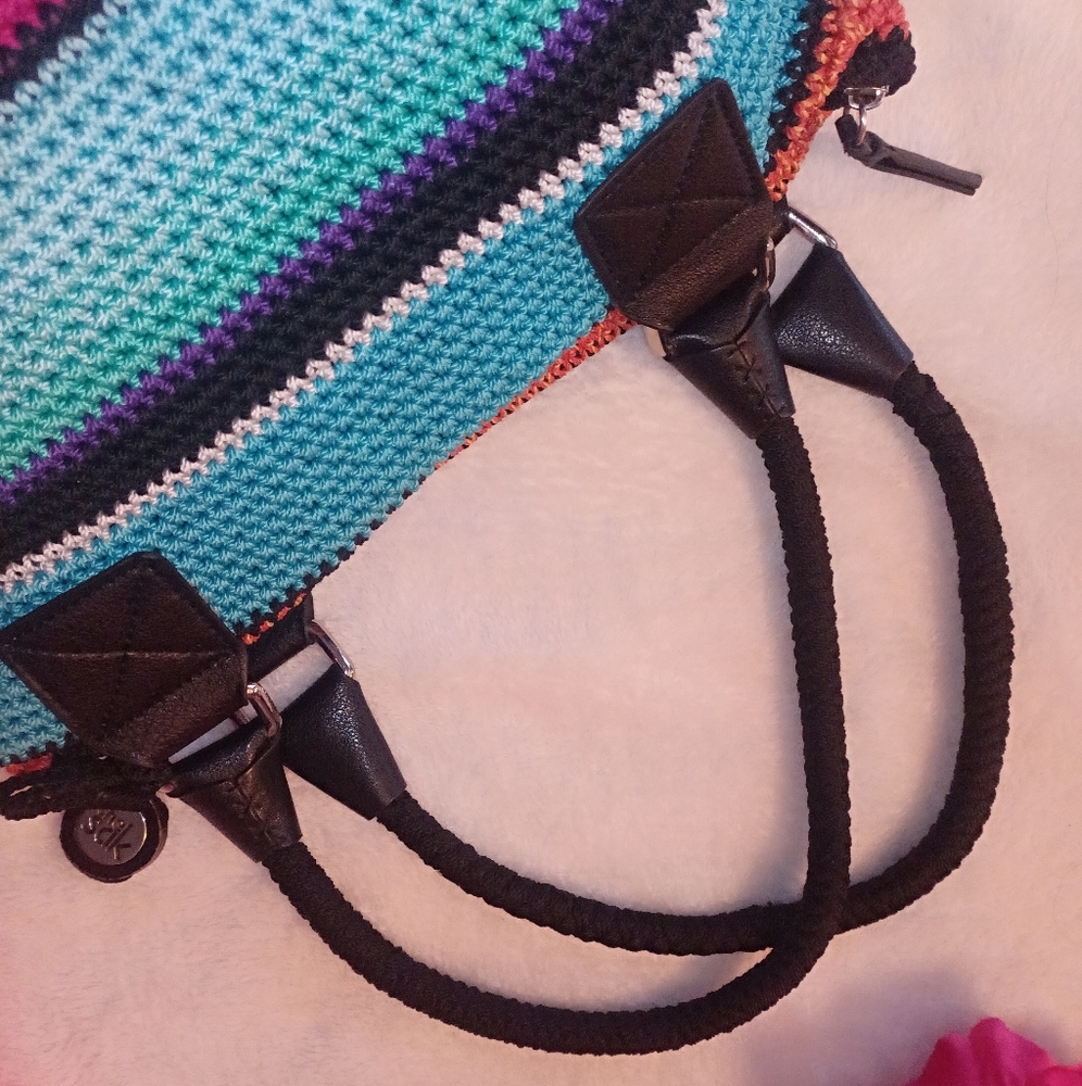The Sak Multicolor Crochet Hobo Purse 👜 - Picture 8 of 12
